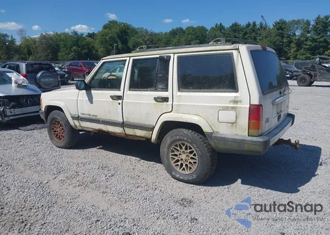 2000 Jeep Cherokee Sport из США, поврежденный, VIN 1J4FF48S8YL101426